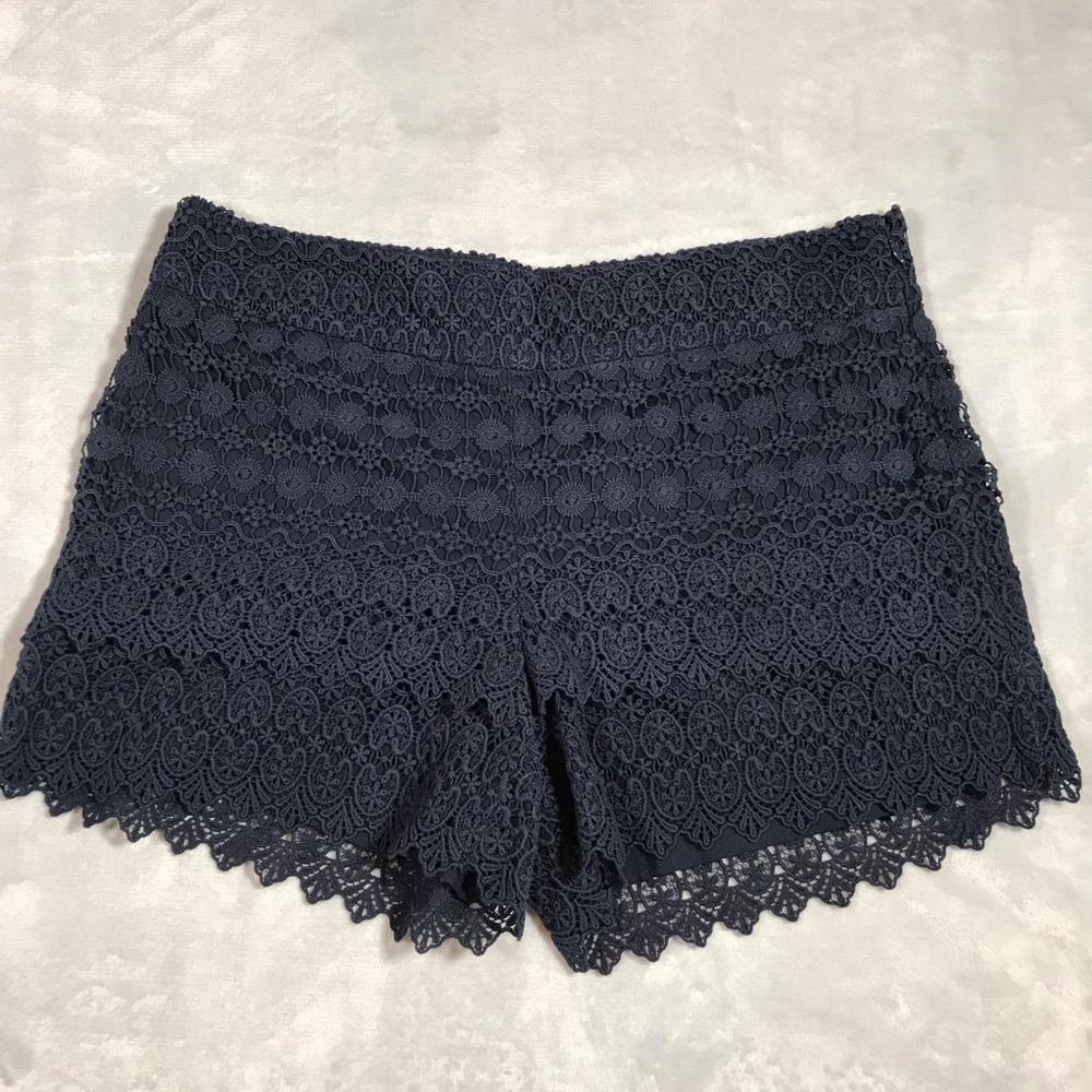 Loft The Riviera Scalloped Lace Shorts